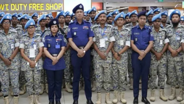 জাতিসংঘ শান্তিরক্ষা মিশনে কঙ্গো গেলেন পুলিশের ১৮০ সদস্য