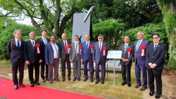 নাগাসাকিতে বাংলাদেশের নির্মিত শান্তি স্মৃতিস্তম্ভ উদ্বোধন