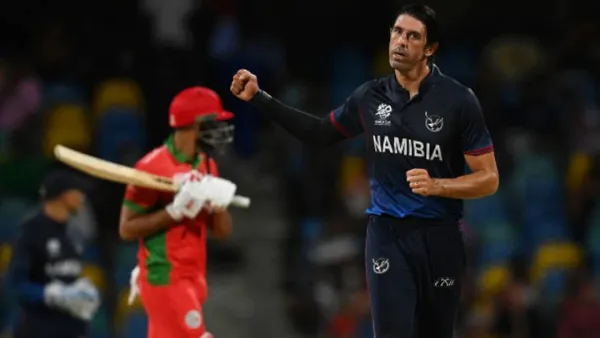 শেষ ওভারের নাটকের পর সুপার ওভারে নামিবিয়ার জয়