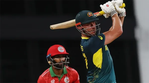 স্টোইনিসের শেষের ঝড়ে অস্ট্রেলিয়ার সংগ্রহ ১৬৪