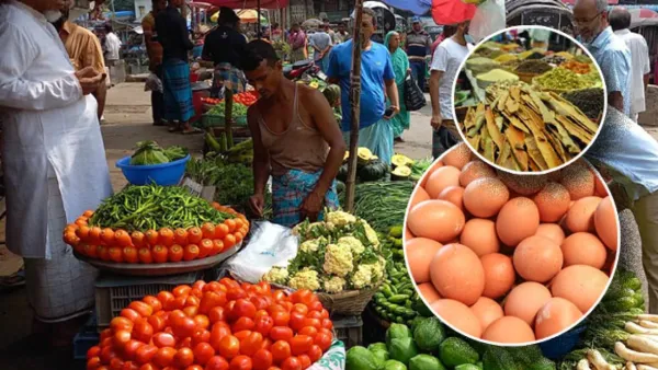 বাজার পরিস্থিতিতে হিমশিম খাচ্ছে মানুষ