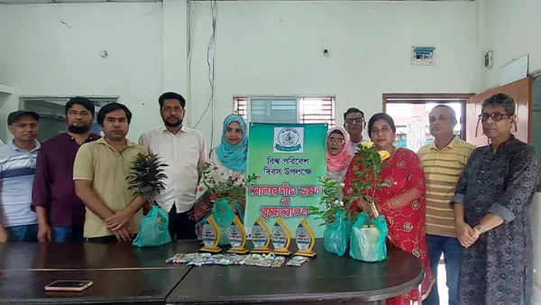 বিশ্ব পরিবেশ দিবস উপলক্ষে সোনারগাঁও প্রেসক্লাবে আলোচনা সভা