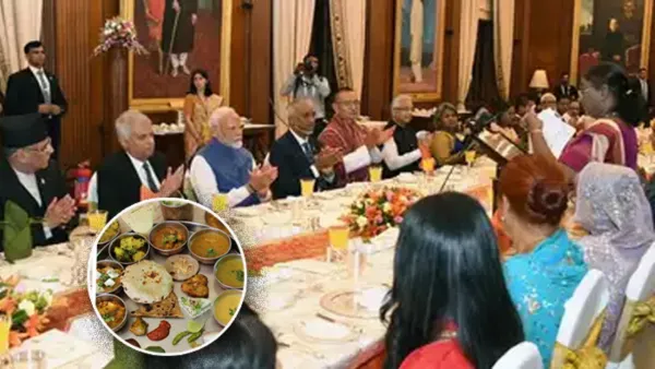 মোদির শপথগ্রহণ অনুষ্ঠান, নৈশভোজে যা যা ছিল