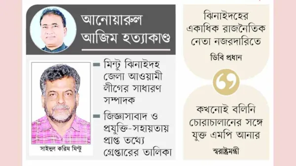 খুনে ইন্ধন, আটক মিন্টু