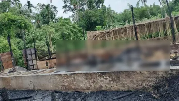 আগুনে পুড়ল ১৩ গরু ও ২ হাজার মুরগি