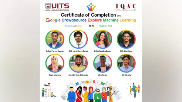 ইউআইটিএসে কর্মশালায় অংশগ্রহণকারীদের সনদ অর্জন