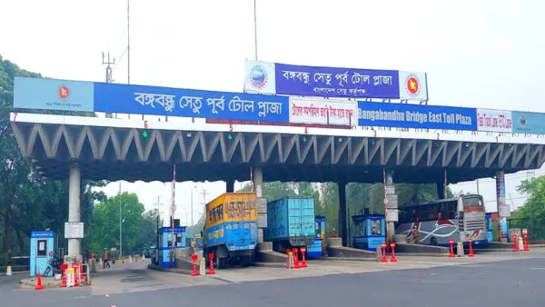 বঙ্গবন্ধু সেতুতে ২৪ ঘণ্টায় ৩ কোটি ২১ লাখ টাকার টোল আদায়