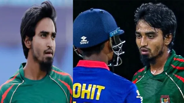 আইসিসির শাস্তি পেলেন তানজিম সাকিব