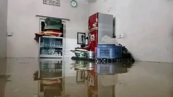 ভারী বর্ষণে টেকনাফের ৫০ গ্রাম প্লাবিত