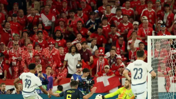 স্কটিশদের রুখে দিয়ে শেষ ষোলোর লড়াইয়ে এগিয়ে সুইজারল্যান্ড