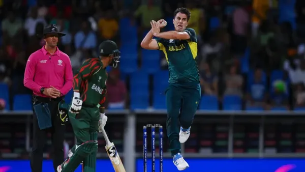 কামিন্সের হ্যাটট্রিকেও বাংলাদেশের লড়াকু পুঁজি