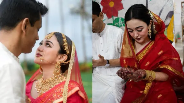 ৯ টাকা দেনমোহরে বিয়ে করে চমক দেখালেন অভিনেত্রী চমক
