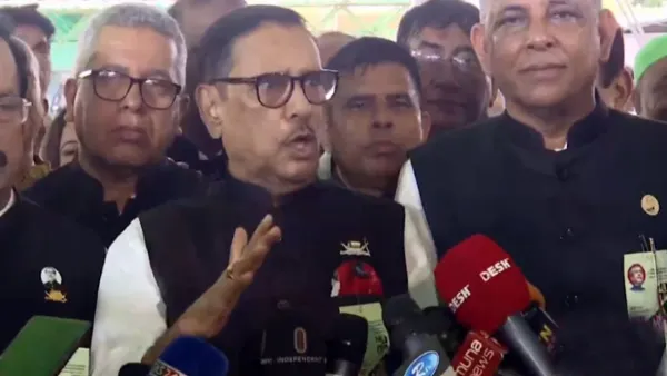 আমাদের চলার পথে প্রধান বাধা বর্ণচোরা বিএনপি: ওবায়দুল কাদের