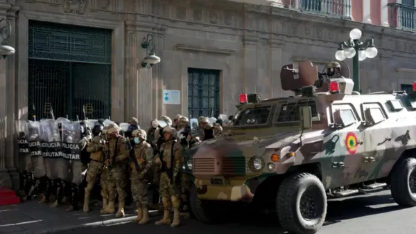 বলিভিয়ায় সামরিক অভ্যুত্থানের চেষ্টা