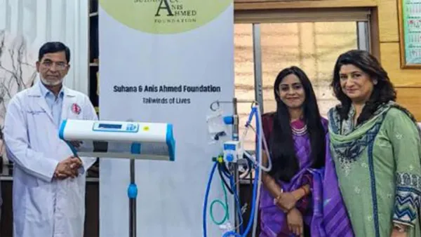 বাংলাদেশ শিশু হাসপাতালে সুহানা অ্যান্ড আনিস আহমেদ ফাউন্ডেশনের উপহার