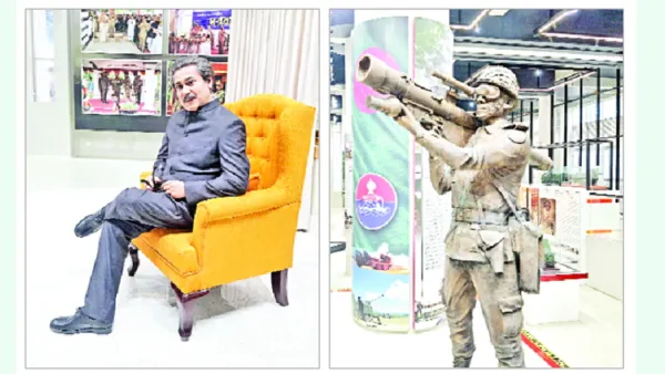 বঙ্গবন্ধুর জীবন্ত রূপ