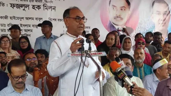 খালেদা জিয়ার মুক্তি না হওয়া পর্যন্ত বিএনপির আন্দোলন থামবে না