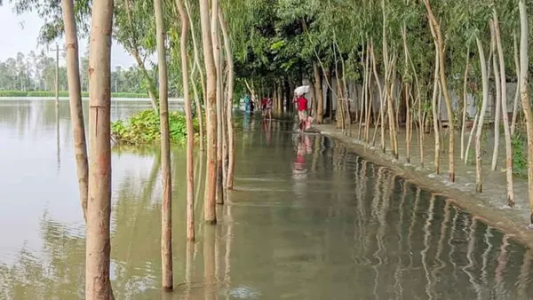 বিপৎসীমার ওপরে ব্রহ্মপুত্রের পানি, অর্ধলাখ মানুষ পানিবন্দী