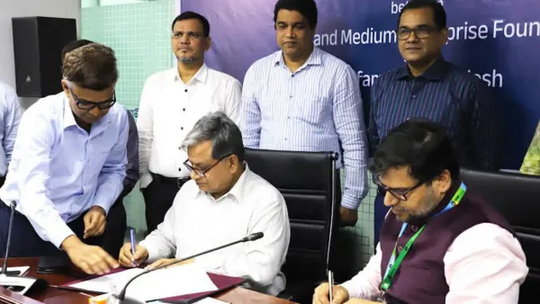 ক্ষুদ্র ও মাঝারি শিল্পখাতকে শক্তিশালী করতে এসএমই ফাউন্ডেশন ও অক্সফ্যামের সমঝোতা