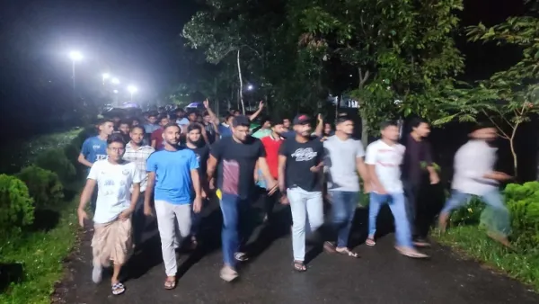 প্রধানমন্ত্রীর বক্তব্যের প্রতিক্রিয়ায় গভীর রাতে উত্তাল শাবিপ্রবি