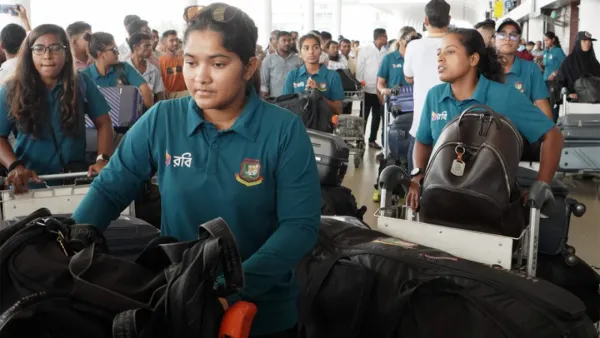 এশিয়া কাপ খেলতে দেশ ছেড়েছে নারী দল