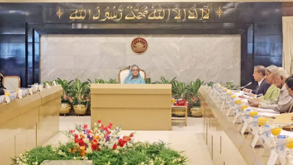 এক মাস পর মন্ত্রিসভার বৈঠক আজ