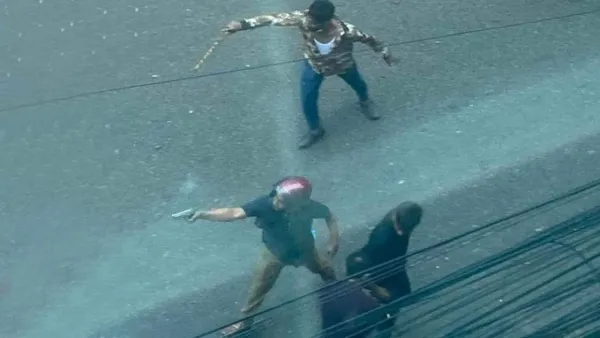 হেলমেট পরে মিছিলে গুলি করছেন কারা