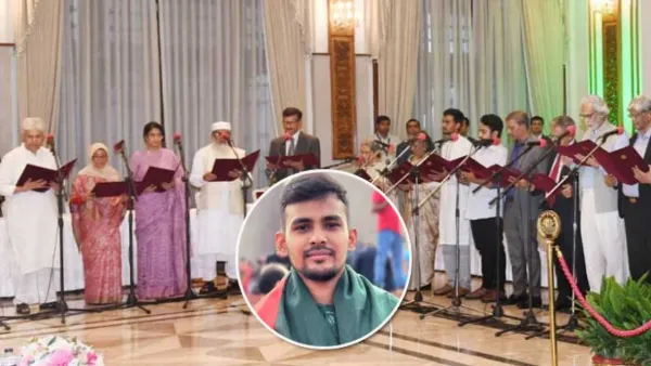 শপথের পর যা বললেন আসিফ মাহমুদ