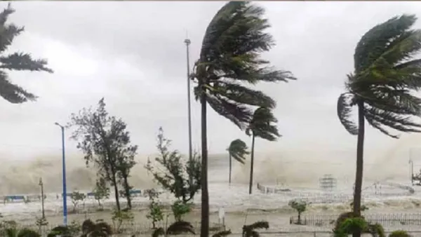 যেসব অঞ্চলে ৬০ কিমি বেগে ঝড়ের আভাস