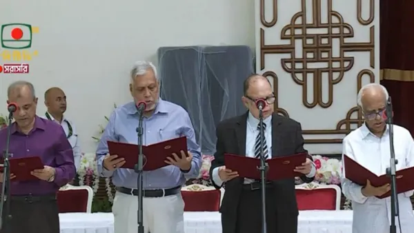 শপথ নিলেন আরও ৪ উপদেষ্টা