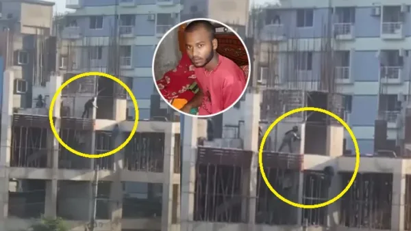 ঝুলন্ত তরুণকে পুলিশের গুলি, অবিশ্বাস্য বেঁচে ফেরা (ভিডিও)