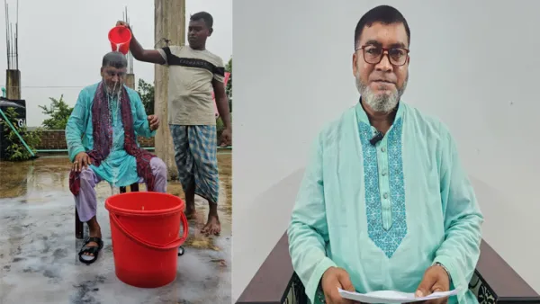 দুধ দিয়ে গোসল করে আওয়ামী লীগ ছাড়লেন ইউপি চেয়ারম্যান