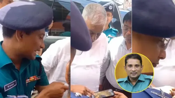 ‘গুলি করি মরে একটা…বাকিডি যায় না স্যার’ ভিডিও দেখানো সেই ডিসি ডিবি হেফাজতে