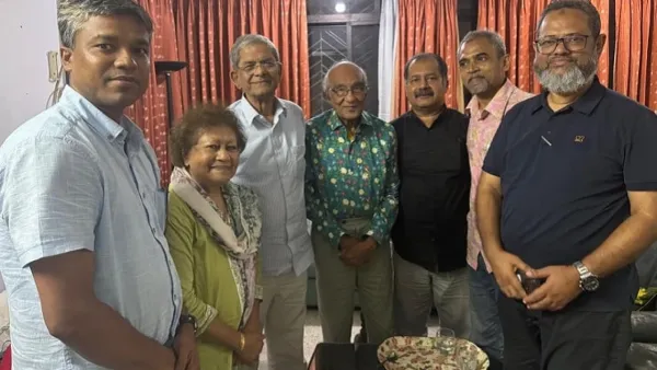 সাংবাদিক শফিক রেহমানের বাসভবনে মির্জা ফখরুল