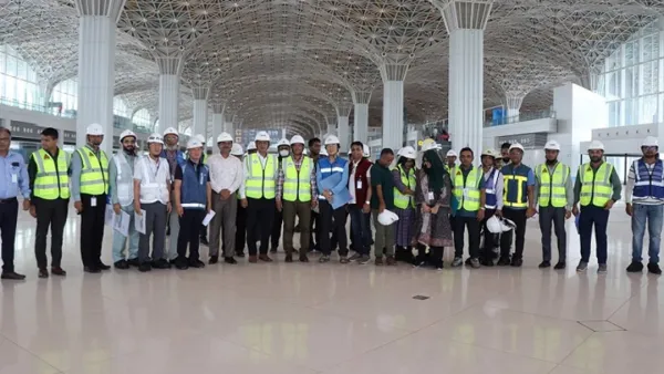 শাহজালাল বিমানবন্দরের ৩য় টার্মিনাল পরিদর্শন করলেন বেবিচক চেয়ারম্যান