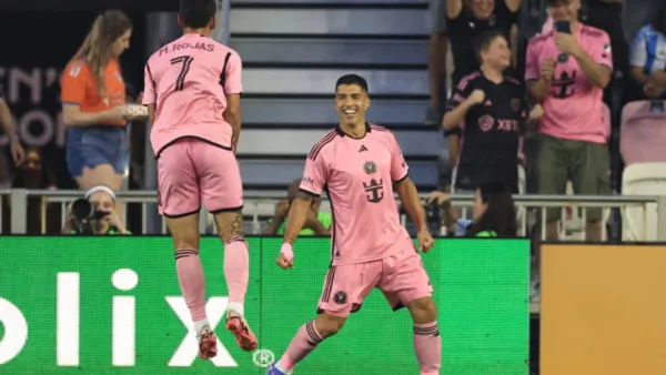 সুয়ারেজের জোড়া গোলে সবার আগে প্লে-অফে মায়ামি