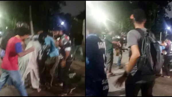 শিক্ষার্থীদের সঙ্গে আনসারদের সংঘর্ষ