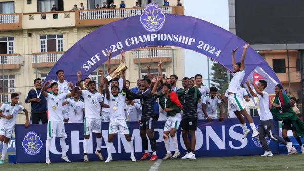 সাফ চ্যাম্পিয়ন দল ও শান্তদের সংবর্ধনা দেবে অন্তর্বর্তী সরকার