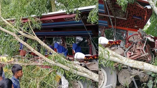 গোপালগঞ্জে বাস-ট্রাক সংঘর্ষে ৫ জন নিহত