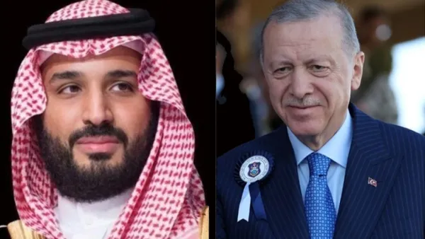 ফিলিস্তিন নিয়ে এরদোয়ানের সঙ্গে সৌদি যুবরাজের ফোনালাপ