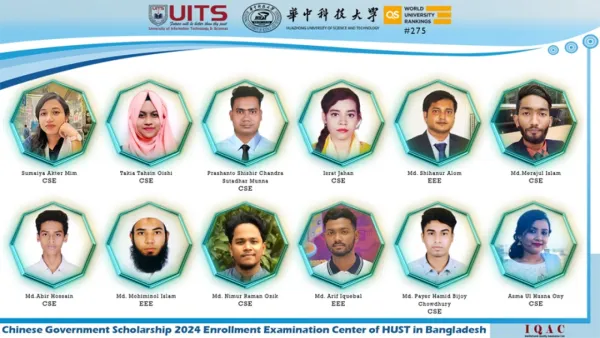 চীনের সরকারি বৃত্তিতে ইউআইটিএস গ্র্যাজুয়েটদের অসাধারণ সাফল্য