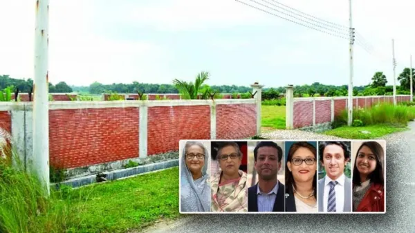 যে পদ্ধতিতে শেখ হাসিনা ও তার পরিবারকে ৬০ কাঠার প্লট দেয় রাজউক