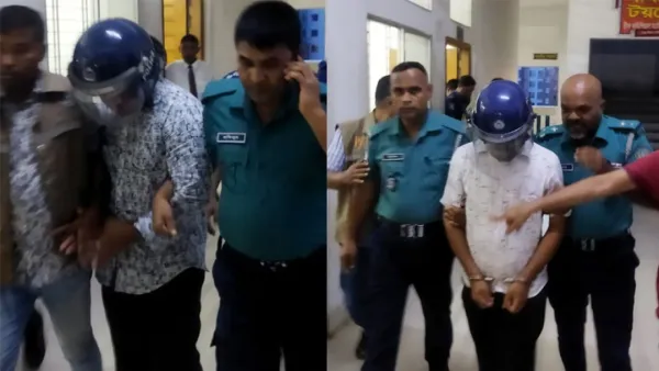 রিমান্ড শেষ না হতেই পুলিশের দুই সদস্য কারাগারে