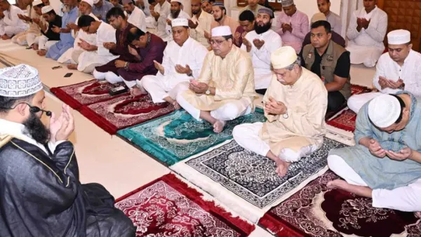 ঈদে মিলাদুন্নবী (সা.) উপলক্ষে বঙ্গভবনে মিলাদ ও দোয়া মাহফিল