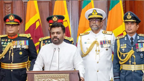 শপথ নিয়ে যে ঘোষণা দিলেন শ্রীলংকার নতুন প্রেসিডেন্ট
