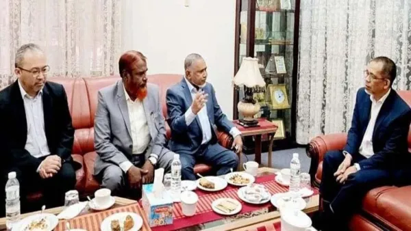 ব্রুনাই হাইকমিশনারের সঙ্গে জামায়াতে ইসলামীর সৌজন্য সাক্ষাৎ