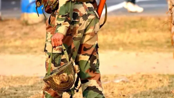 দিনাজপুর সীমান্তে বিএসএফ সদস্যকে আটক করেছে বিজিবি