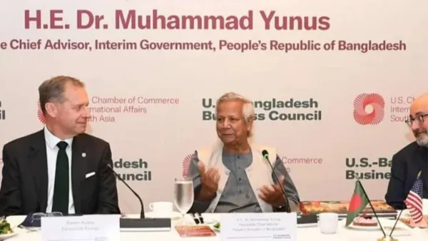 নব যাত্রায় যুক্তরাষ্ট্রের ব্যবসায়ীদের অংশীদারত্ব চাইলেন ড. ইউনূস