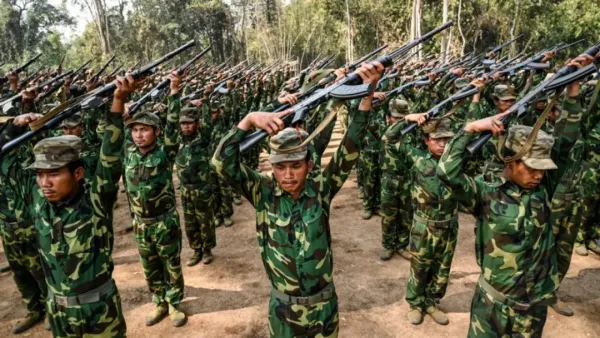 মিয়ানমারে শক্তিশালী অবস্থানে বিদ্রোহীরা, পতন হবে জান্তার?
