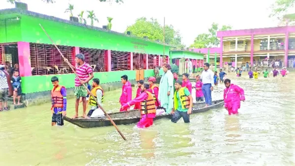 বন্যা আক্রান্ত উত্তরাঞ্চল